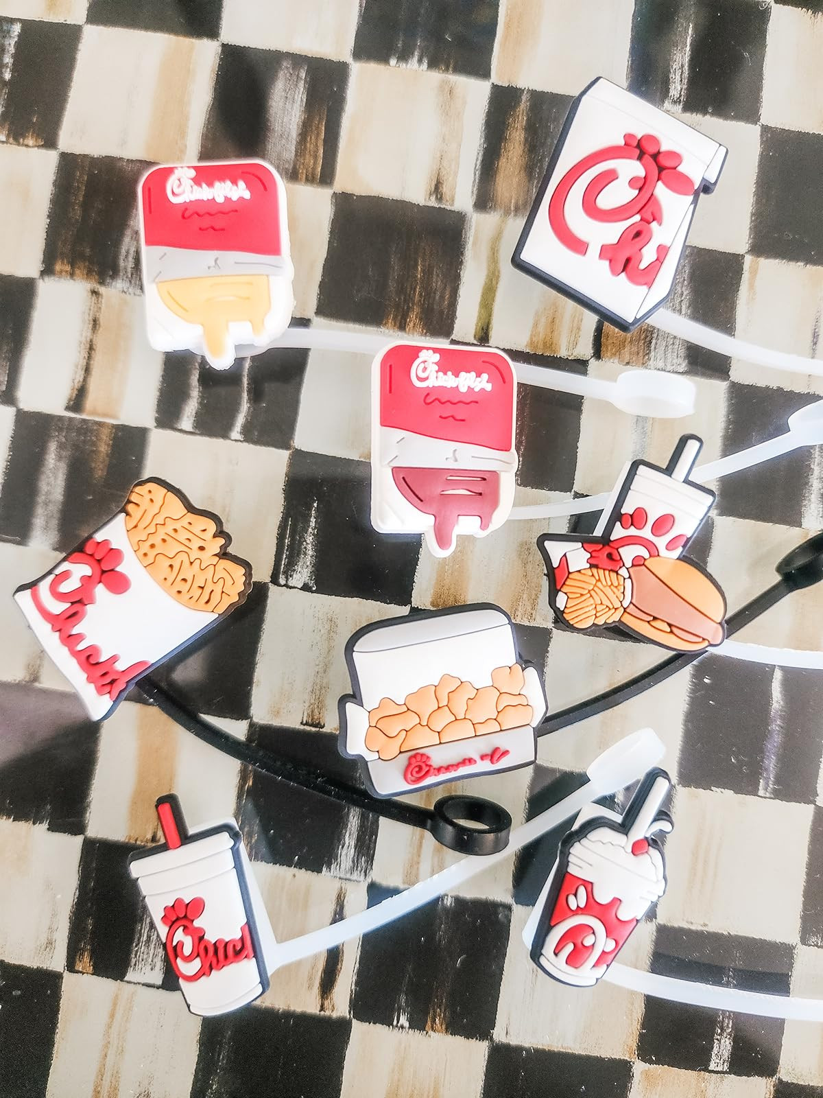 Straw Cover Cap,Reusable Drinking Straw Toppers,Straw Covers for Stanley Cup 30&40 Oz Tumbler Str... | Amazon (US)