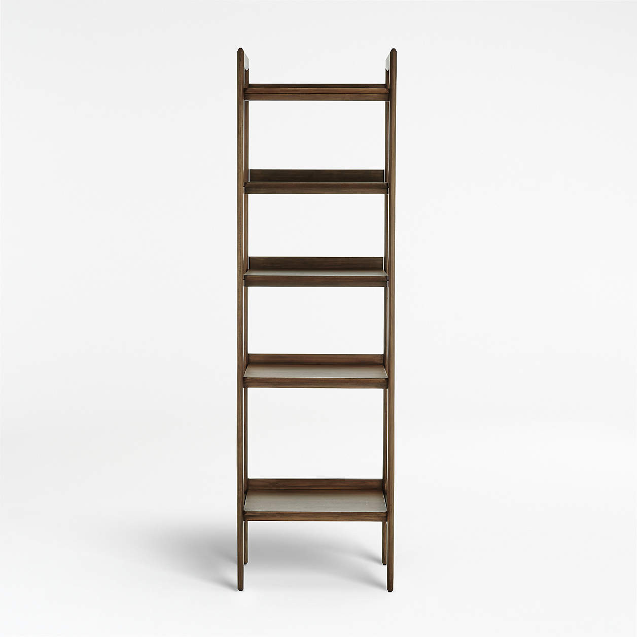 Tate 22" Walnut Storage Bookshelf + Reviews | Crate & Barrel | Crate & Barrel