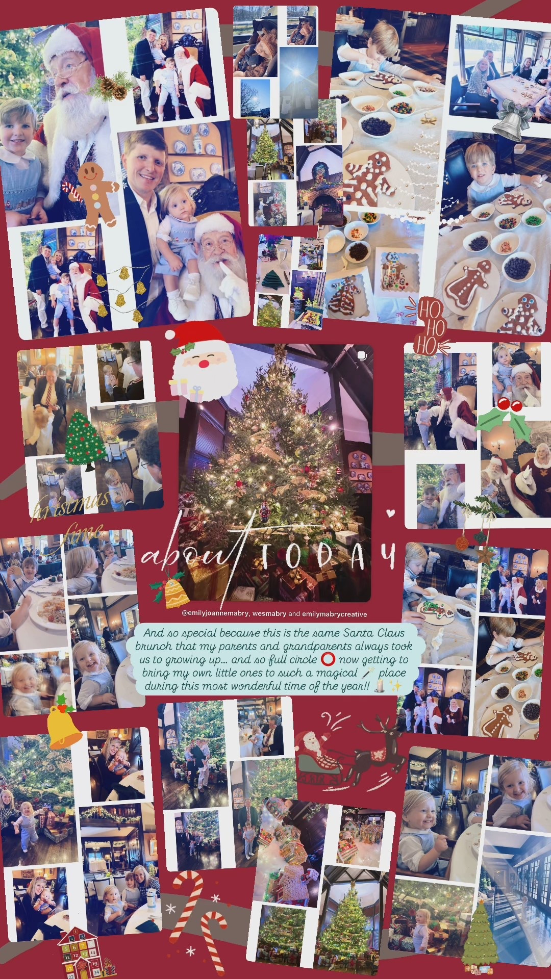 And so special because this is the same Santa Claus brunch that my parents and grandparents always took us to growing up… and so full circle ⭕️ now getting to bring my own little ones to such a magical 🪄 place during this most wonderful time of the year!! 🕯️✨

#LTKHoliday