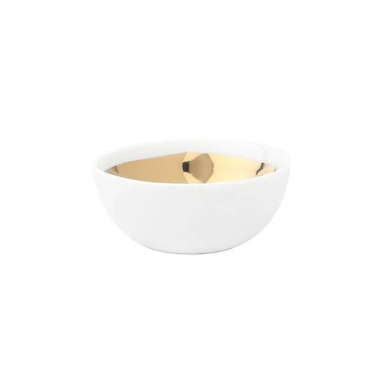 Canvas Home Dauville Porcelain Metallic Tiny Bowl | Wayfair | Wayfair North America