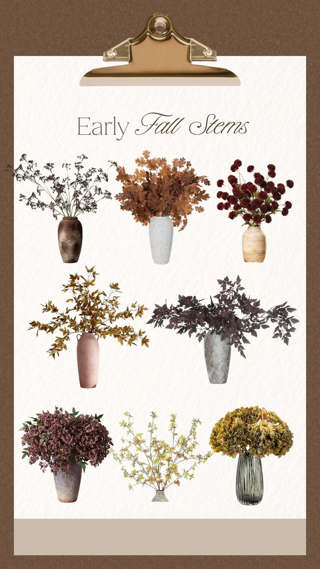 The easiest way to transition your home into fall. 🍁 These Amazon faux stems add rich color, natural texture and a cozy seasonal touch to any vase, entryway or tabletop arrangement.

#amazonfinds #amazonhome #fallstems #fauxstems #falldecor #autumndecor #seasonaldecor #fallhome #homedecorfinds #amazonfallfinds

#LTKHome