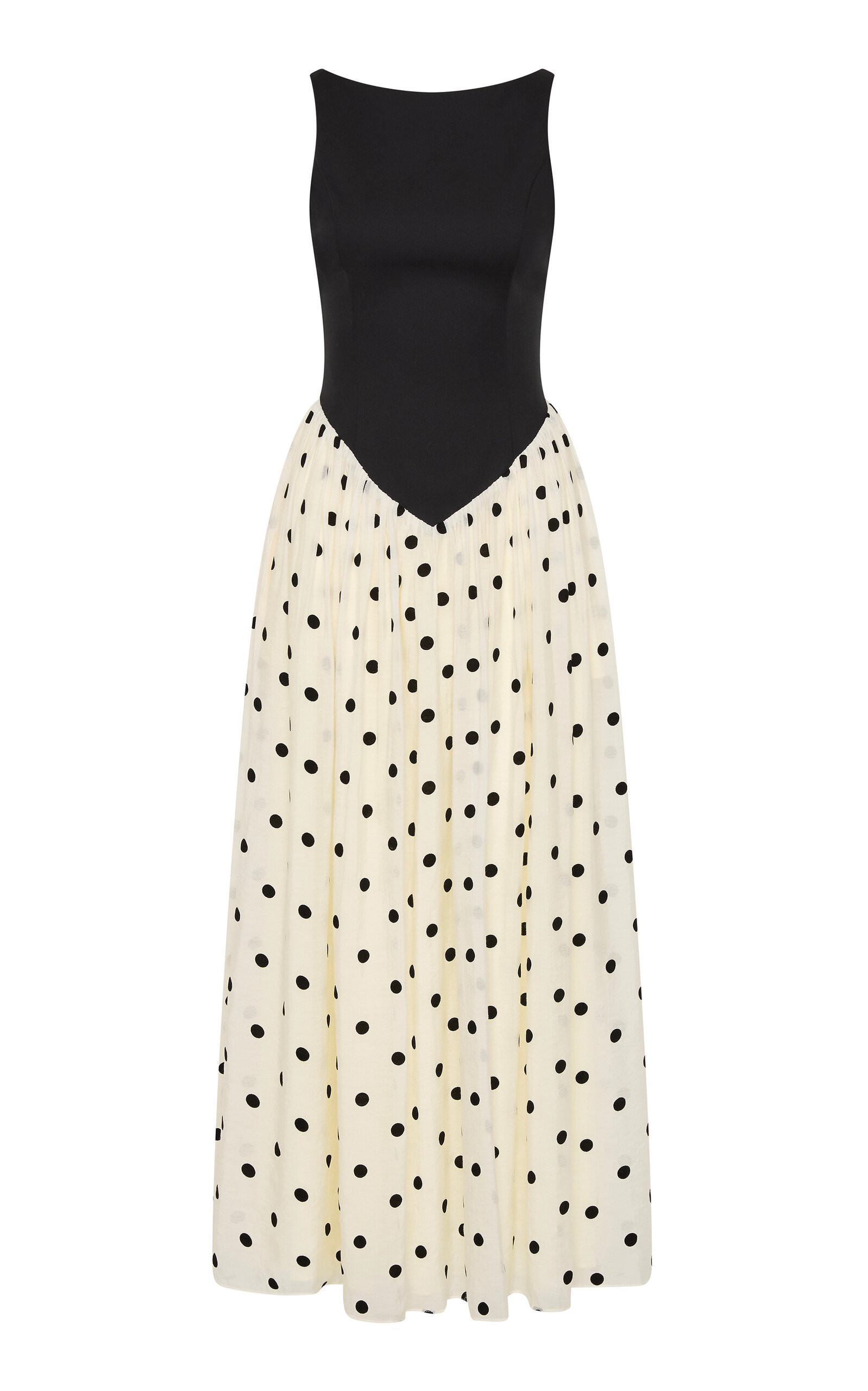 ROAME Pamela Polka Dot Maxi Dress - Moda Operandi | Moda Operandi (Global)
