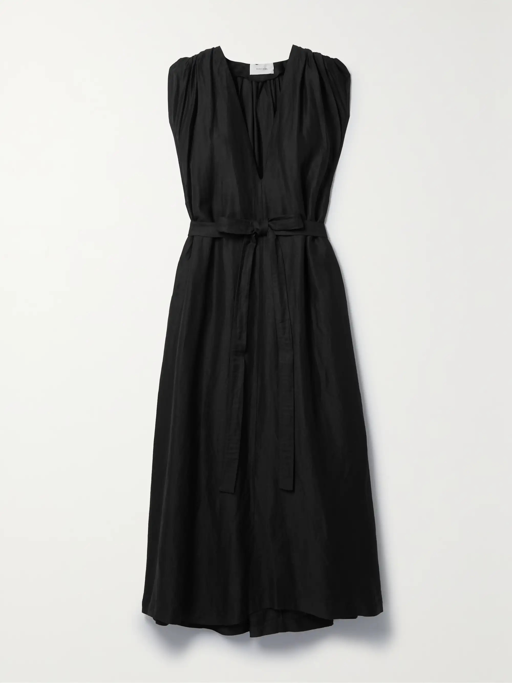 BONDI BORN+ NET SUSTAIN Marigot belted voile maxi dress | NET-A-PORTER (US)