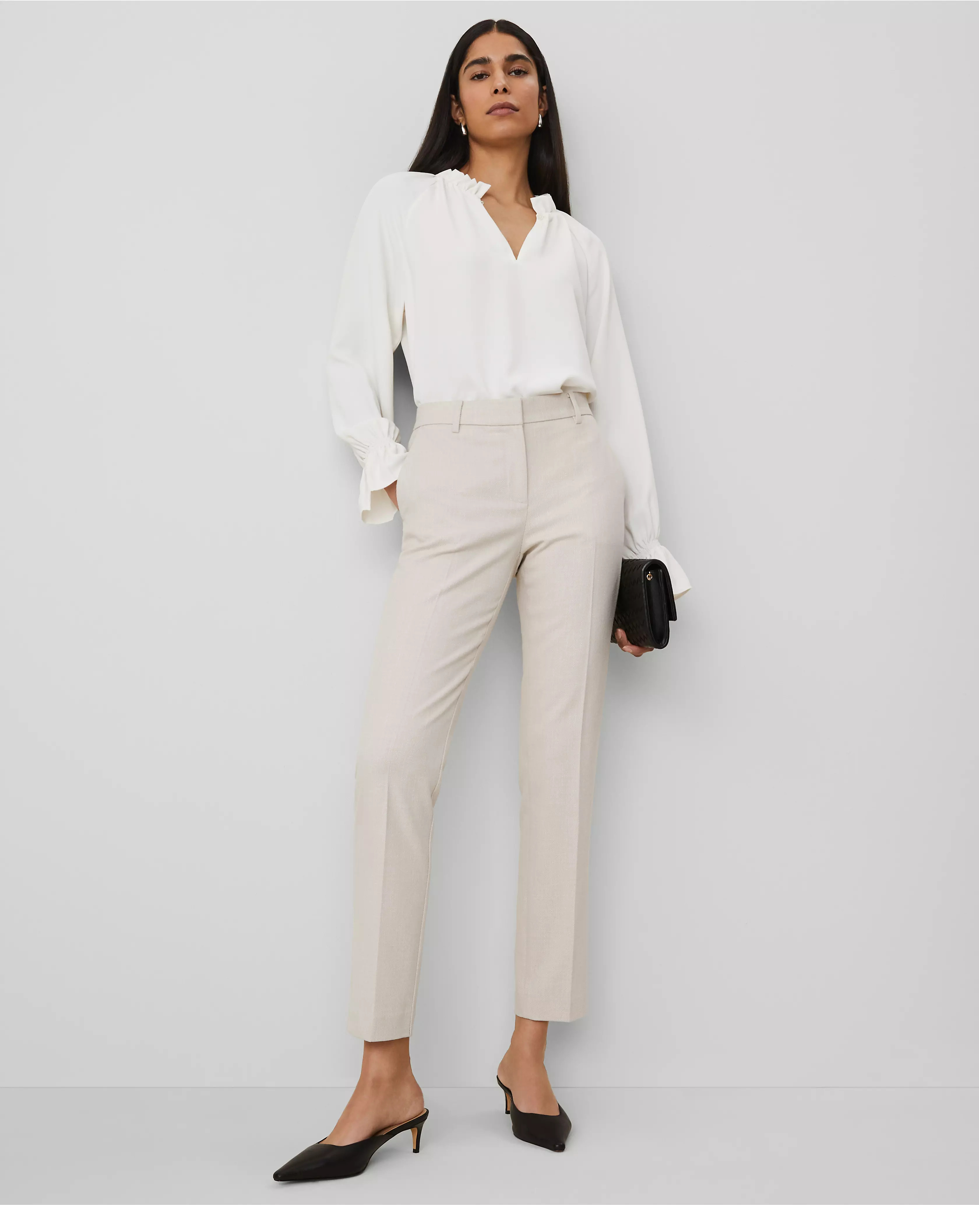 The Eva Ankle Pant | Ann Taylor