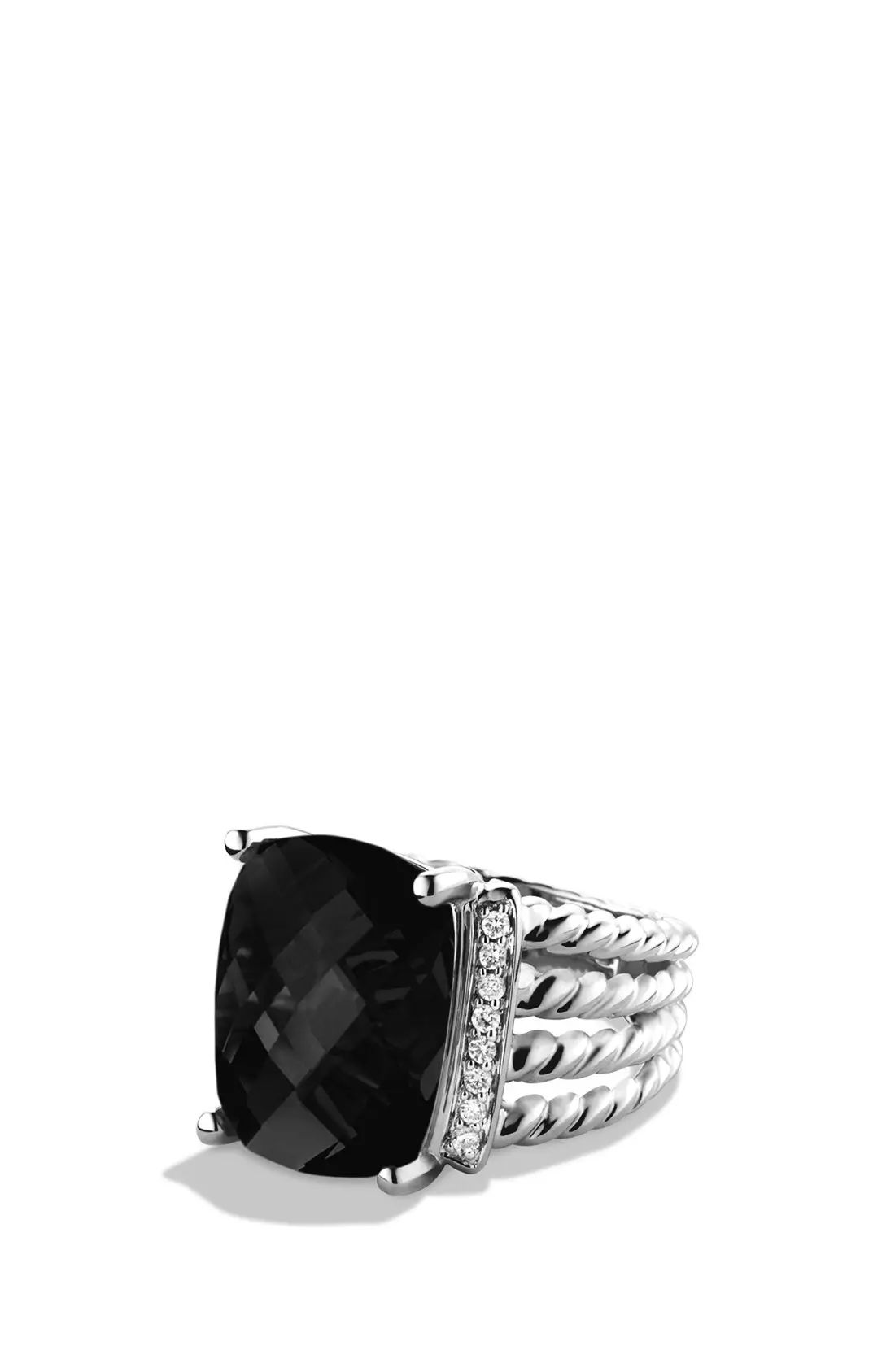 David Yurman 'Wheaton' Ring with Semiprecious Stone & Diamonds | Nordstrom