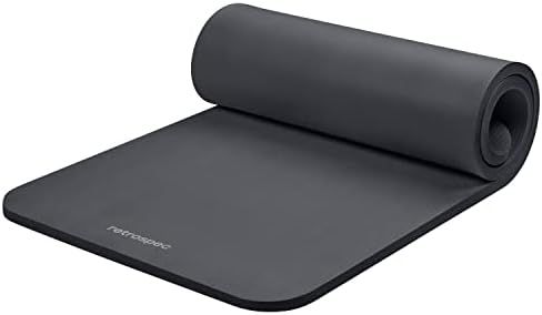 Retrospec Solana Yoga Mat 1" and 1/2" Thick with Nylon Strap for Men and Women - Non Slip Exercis... | Amazon (US)