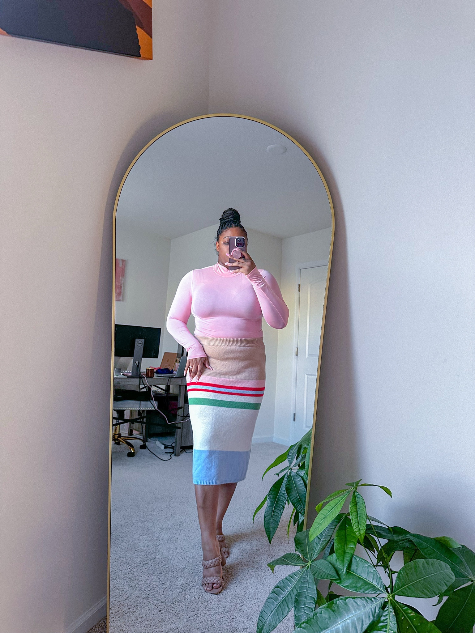 Wearing an XL. Skirt is old from SHEIN, similar style linked

#LTKMidsize #LTKWorkwear #LTKStyleTip