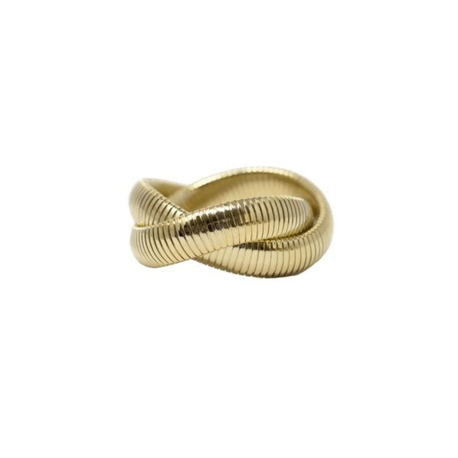 Gold Double-Coil Bracelet | Paloma & Co.