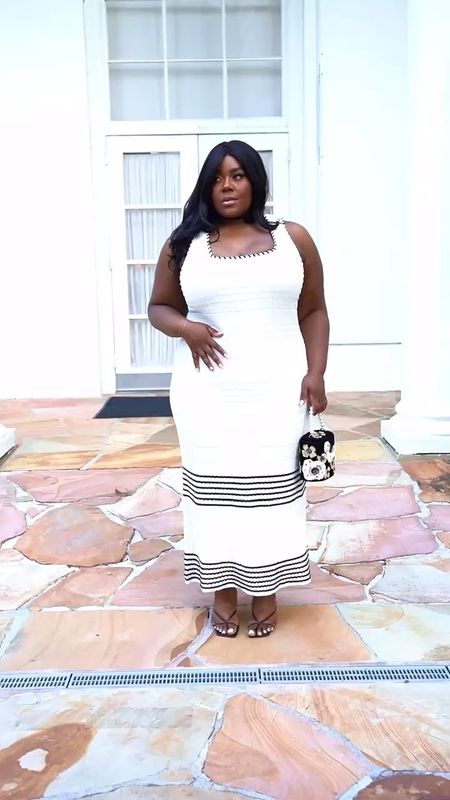 Day 4 of 5 Days of Dresses | Going a little sexy with this knit woven body on dress. Runs large. Wearing a 2X & shapewear.

Use code THAMARRXSPANX to save at checkout and free shipping 

Plus Size Dresses, White Dresses, Graduation Dress, Vacation Outfit

#LTKfindsunder100 #LTKfindsunder50 #LTKplussize