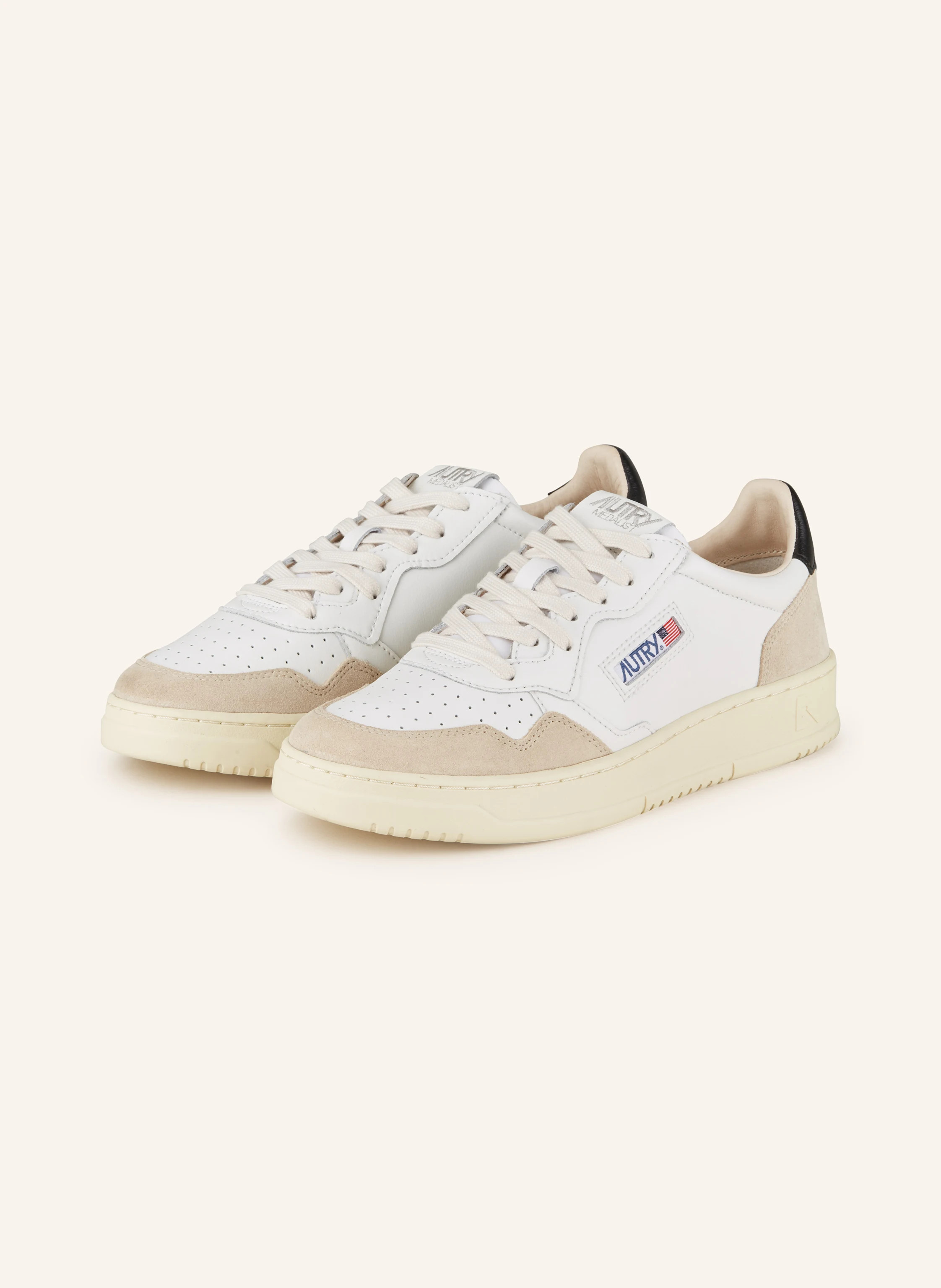 AUTRY Sneaker MEDALIST LOW LS in weiss/ hellgrau | Breuninger (DACH)