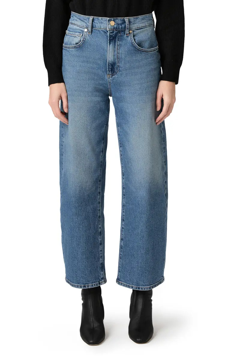 Arellia High Waist Ankle Barrel Jeans | Nordstrom