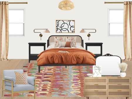 Boho guest bedroom design | colorful bedroom | Amazon home | Wayfair at home | Anthropologie 

#LTKhome