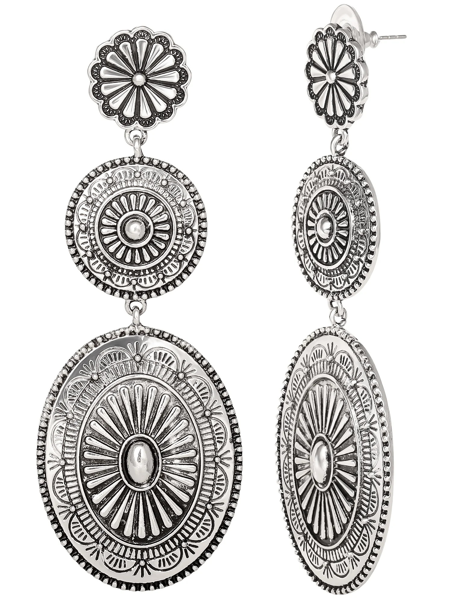 Jessica Simpson Fashion Metal Drop Earring | Walmart (US)