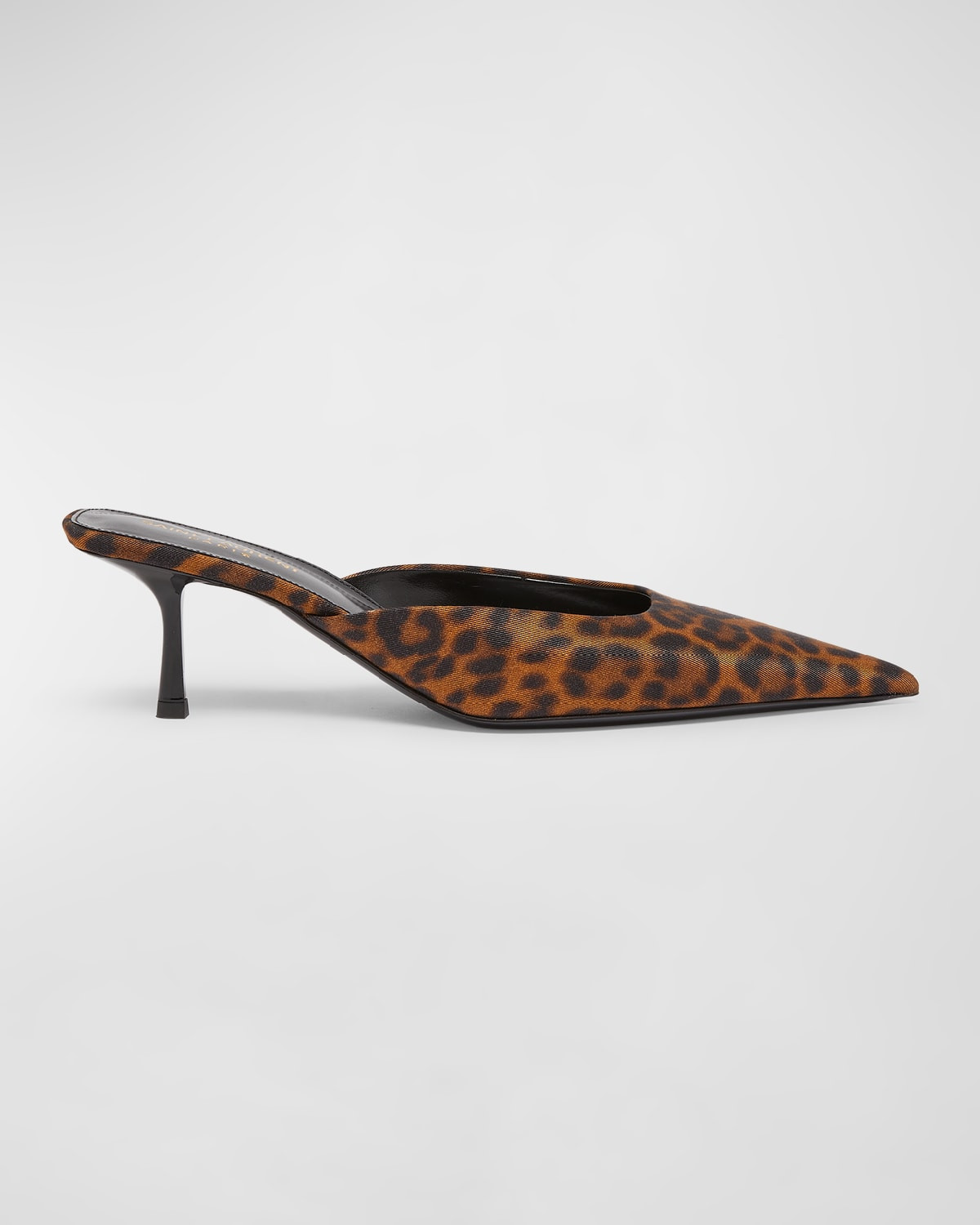 Barbara Leopard Mule Pumps | Neiman Marcus