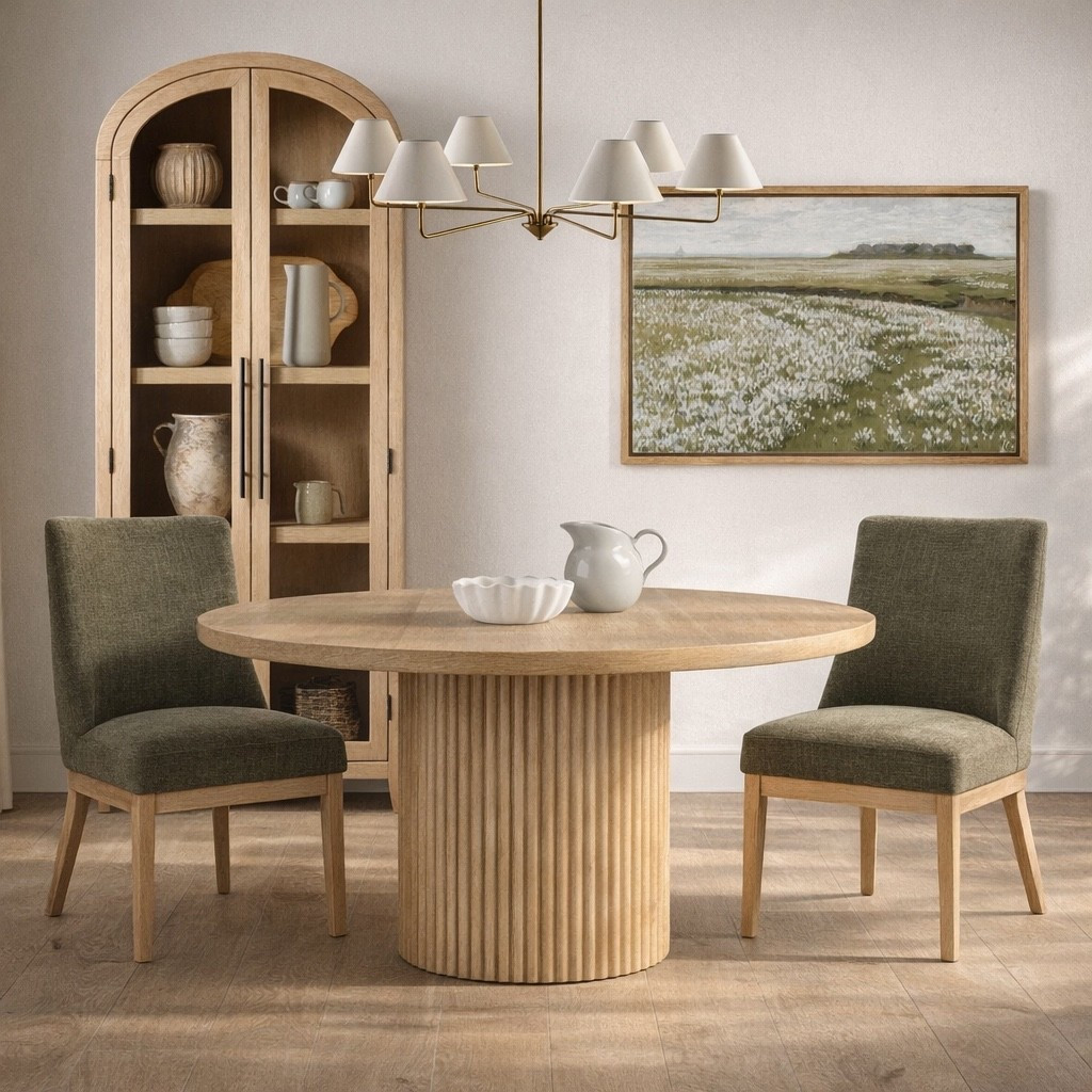 Get some inspo from this dining room design board! The chairs are a fantastic deal!

#LTKHome
