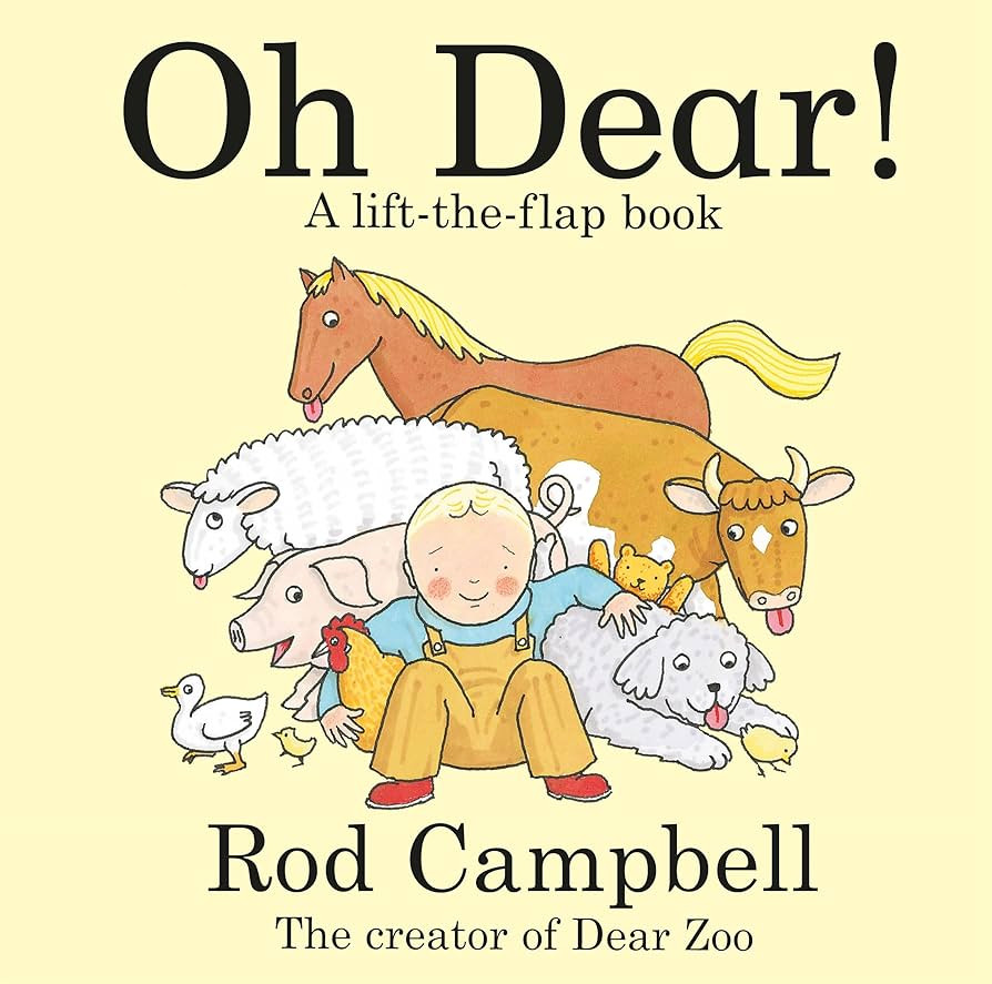 Oh Dear!: A lift-the-flap farm book from the creator of Dear Zoo | Amazon (UK)
