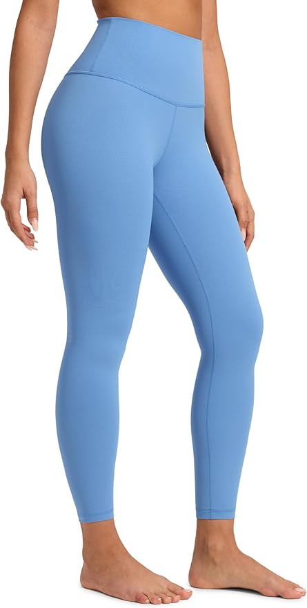 CRZ YOGA Butterluxe Yoga Leggings 25" - High Waisted Buttery Soft Womens Workout Lounge Pants | Amazon (US)