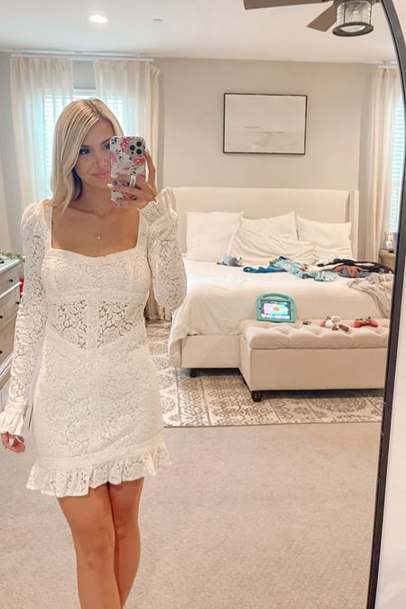 Lace white dress! Another perfect dress for any bridal event! 


Bride, wedding, bachelorette, wedding rehearsal, wedding receptionn

#LTKparties #LTKstyletip #LTKwedding