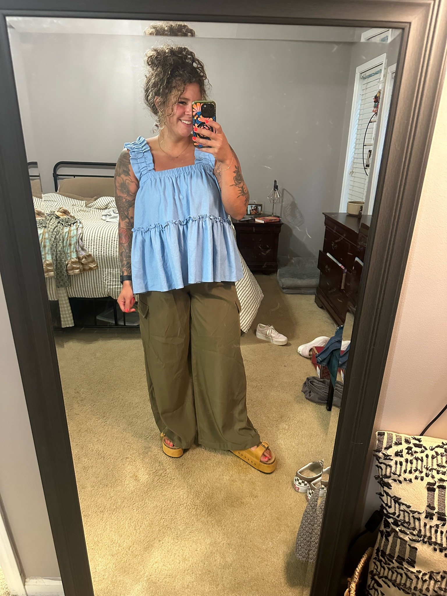 picking outfit for back to school is easier when I play dress up at home before hand! 

Teacher outfit // teacher ootd // teacher fit // kindergarten teacher // midsize