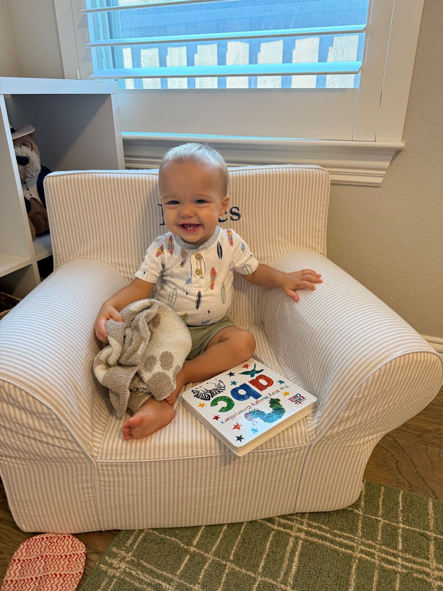 Big fan of his “anywhere chair!” cutest gift idea & Christmas is coming!!! Order ahead of time if you want it personalized! 

#LTKKids #LTKHome