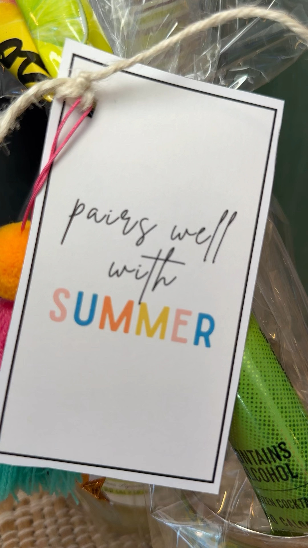 Pairs Well With Summer☀️ This gift idea & gift tag can be used for so many different occasions. I love this margarita themed summer gift, perfect for a summer Birthday! Happy Gifting 🖤#LTKGiftGuide 

#LTKSeasonal #LTKParties