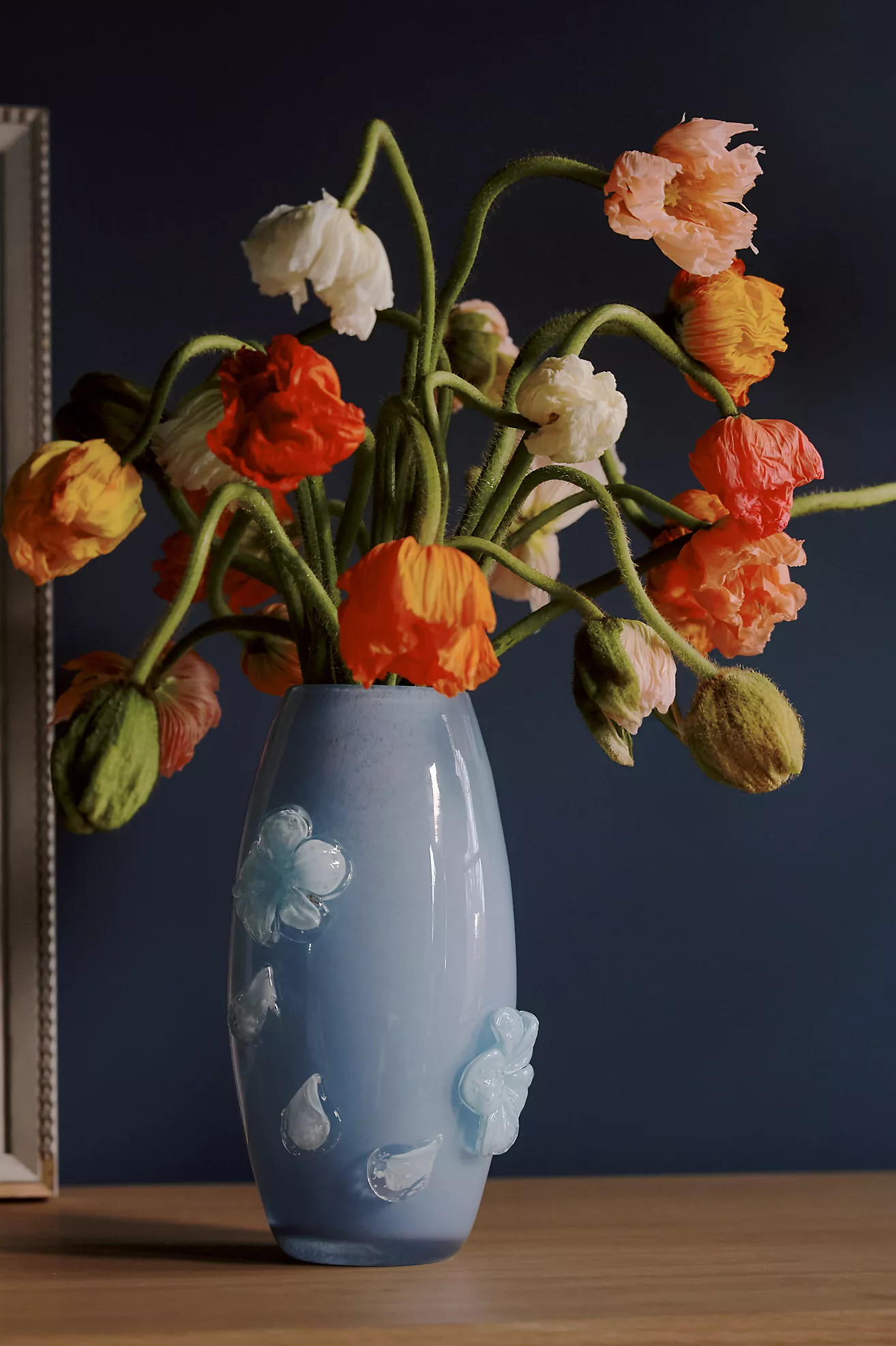 Nora Handmade Floral Glass Vase | Anthropologie (US)
