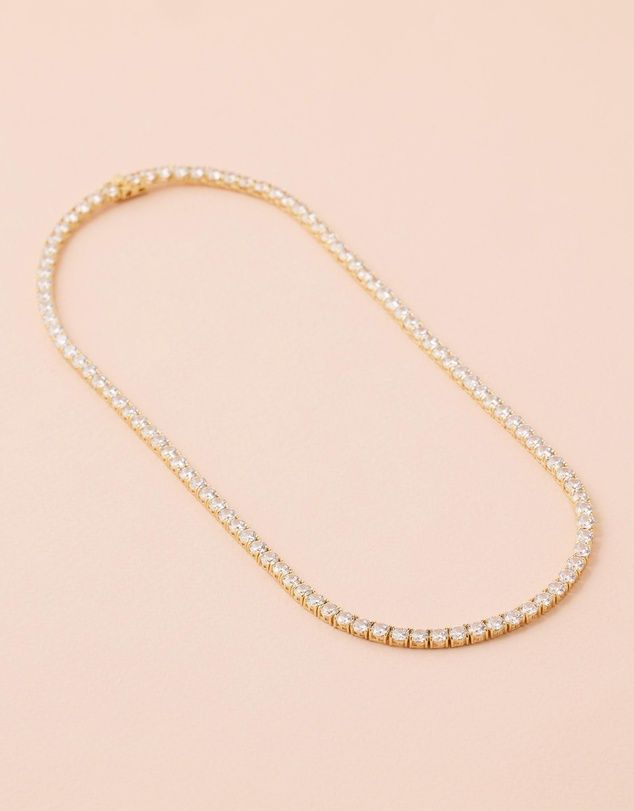 Large Tennis Necklace | THE ICONIC (AU & NZ)