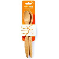 Bamboo Baby Feeding Spoons 6M+ - Pack of 2 | Ethical Superstore