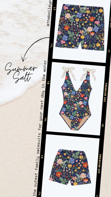 Rifle Paper Co x Summer Salt = perfect vacation swimwear for the whole fam!

#LTKkids #LTKfamily #LTKHoliday