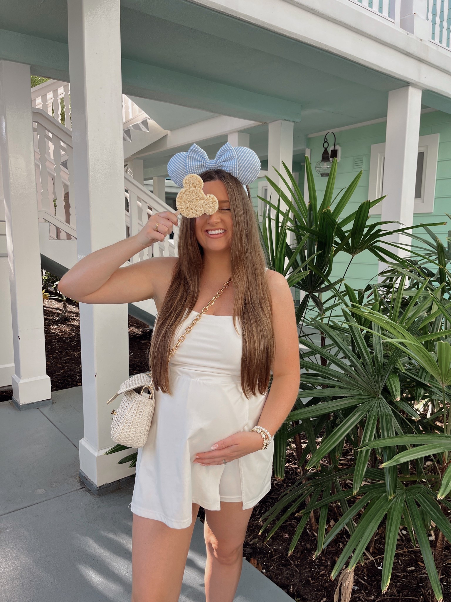 Disney ootd 24 weeks pregnant - such a fun last few days! Linking my ears, bag & a few similar target dresses 🐭🤍


#LTKActive #LTKFamily #LTKTravel