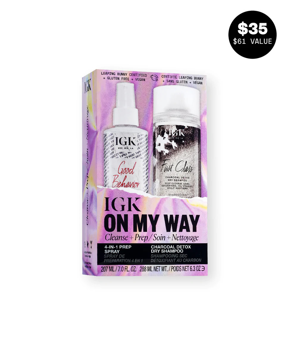 IGK Hair | On My Way Holiday Kit | IGK Hair