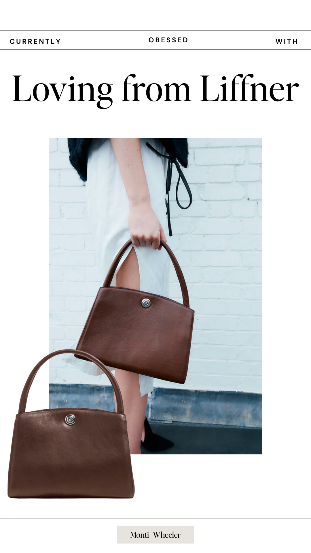 Sleek, sculptural, and effortlessly elegant — the Pushlock Lady Bag by Liffner is quiet luxury at its finest 🤍 

 #LTKValentine #LTKgrwm #LTKootd