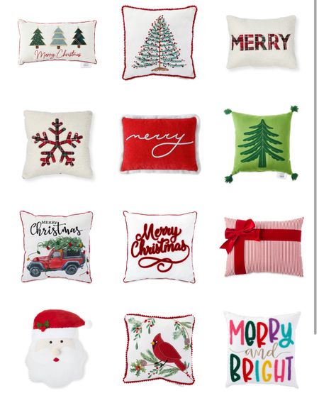 Walmart Christmas pillows!

#LTKSeasonal #LTKhome #LTKHoliday