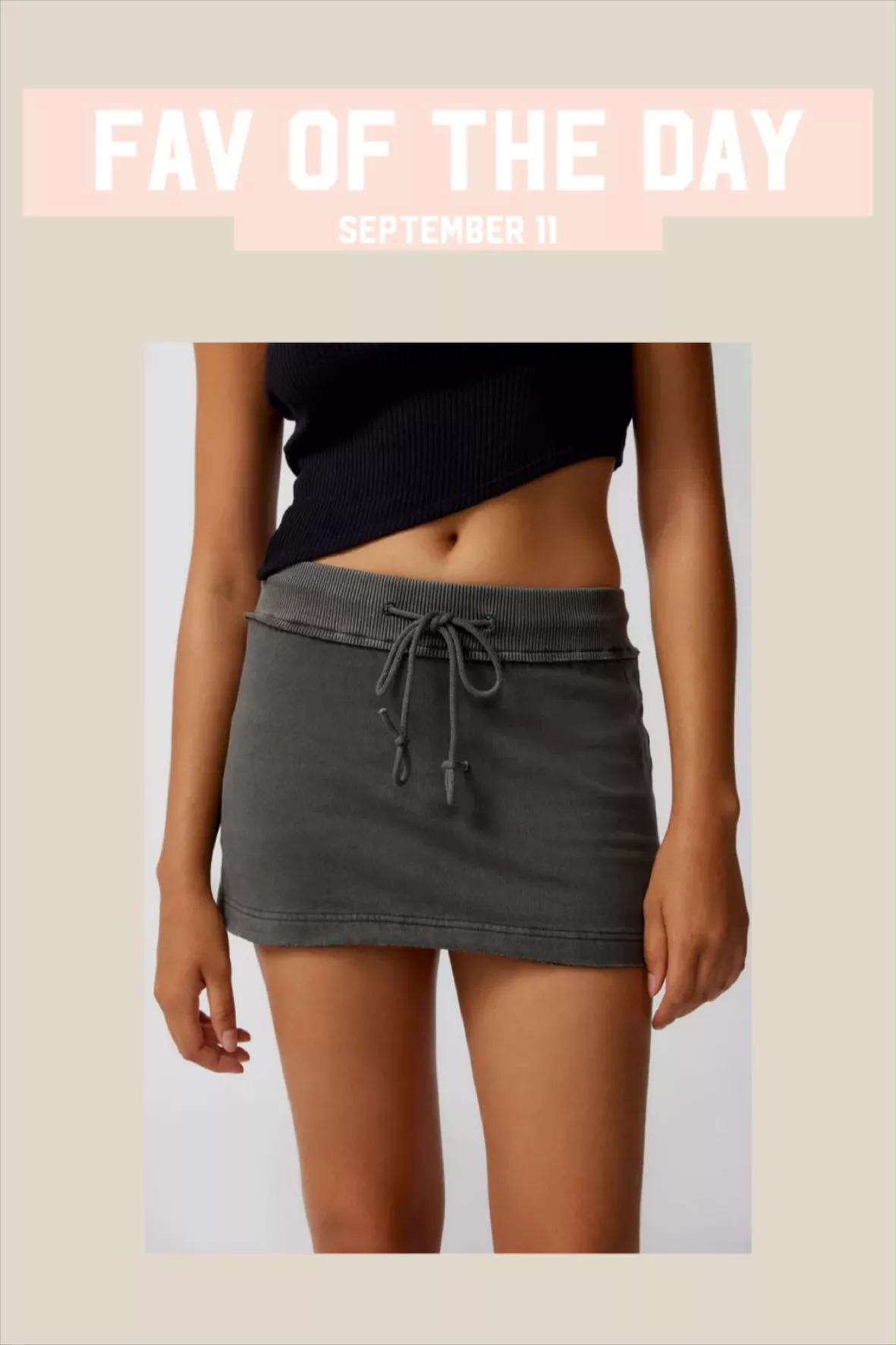 Out From Under Faye Mini Skort curated on LTK