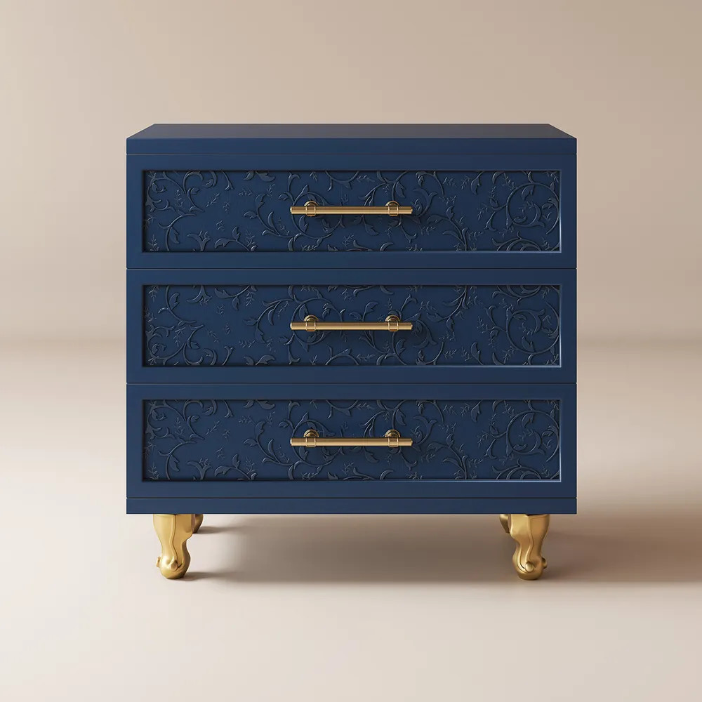Alva Wood Nightstand, 28" | Hernest