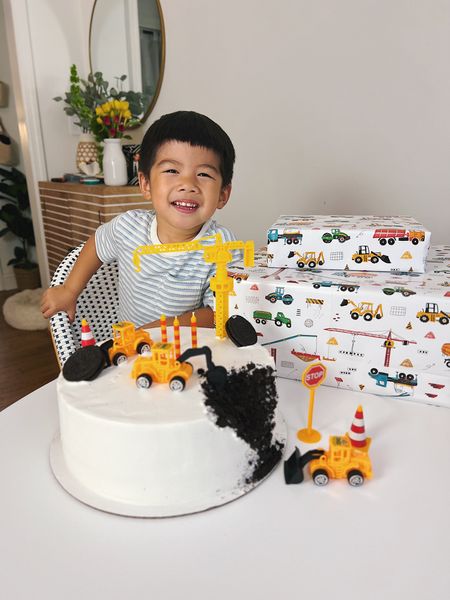 Toddler boy birthday gift
3 year old birthday gift for boy
Construction theme birthday cake
Construction themed gift wrapping paper
Construction truck cake topper

#LTKGiftGuide #LTKKids #LTKFamily