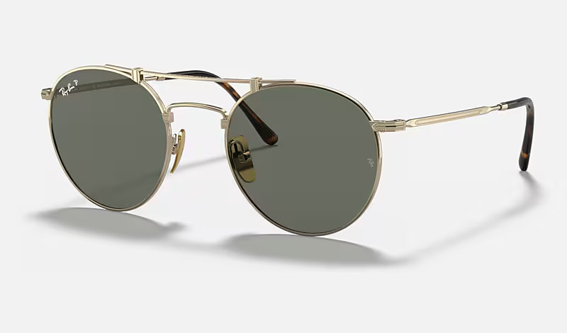 ROUND DOUBLE BRIDGE TITANIUM RB8147M 9143 50-21 | Ray-Ban (US)