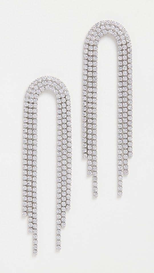 Arch Fringe Earrings | Shopbop