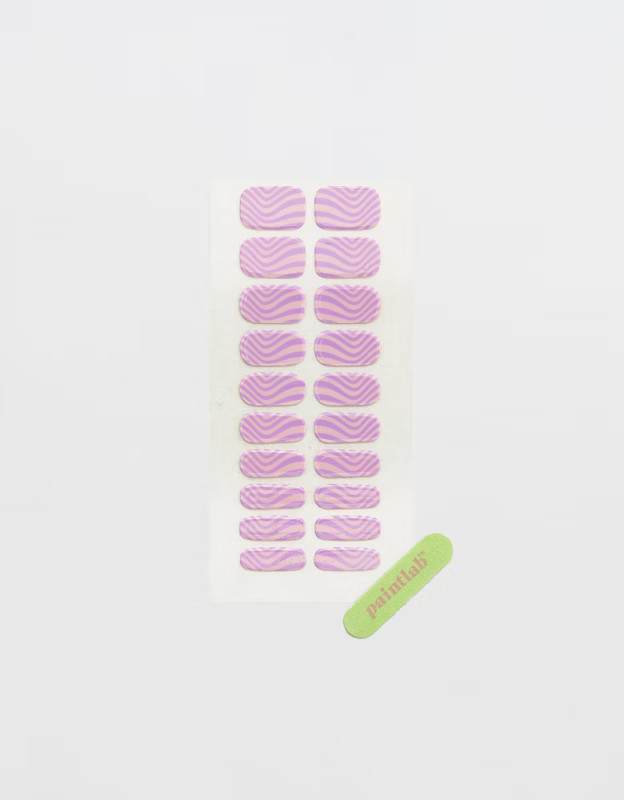 Paintlab Lavender Wave Nail Wrap | Aerie