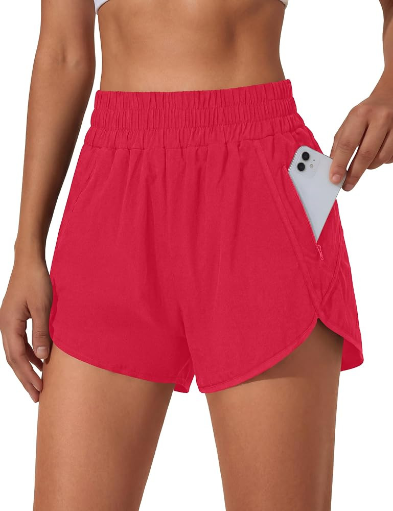 BMJL 2.5" Running Shorts for Women High Waisted Quick Dry Short with Pocket | Amazon (US)