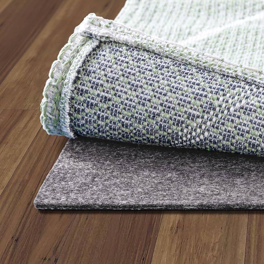 Rugs.com - 2' x 3' Everyday Performance Rug Pad 1/4" Thick Felt & Non-Slip Backing Perfect for An... | Amazon (US)
