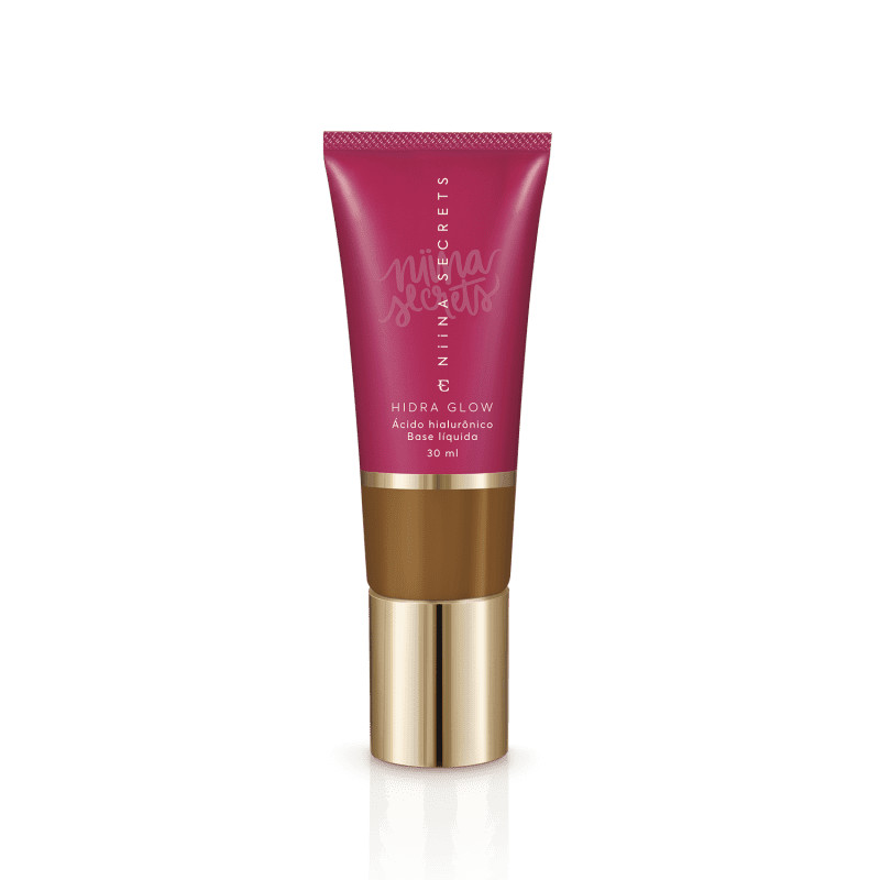 Base Líquida Niina Secrets Hidra Glow Cor 75 30ml | Eudora | Eudora (BR)