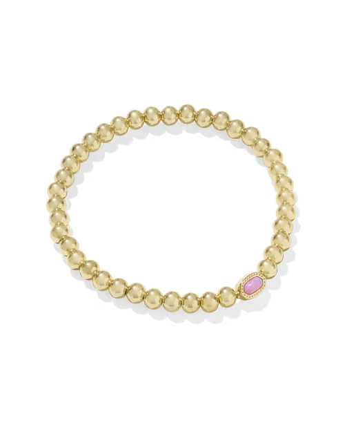 Mini Elaina Gold Stretch Bracelet | Kendra Scott