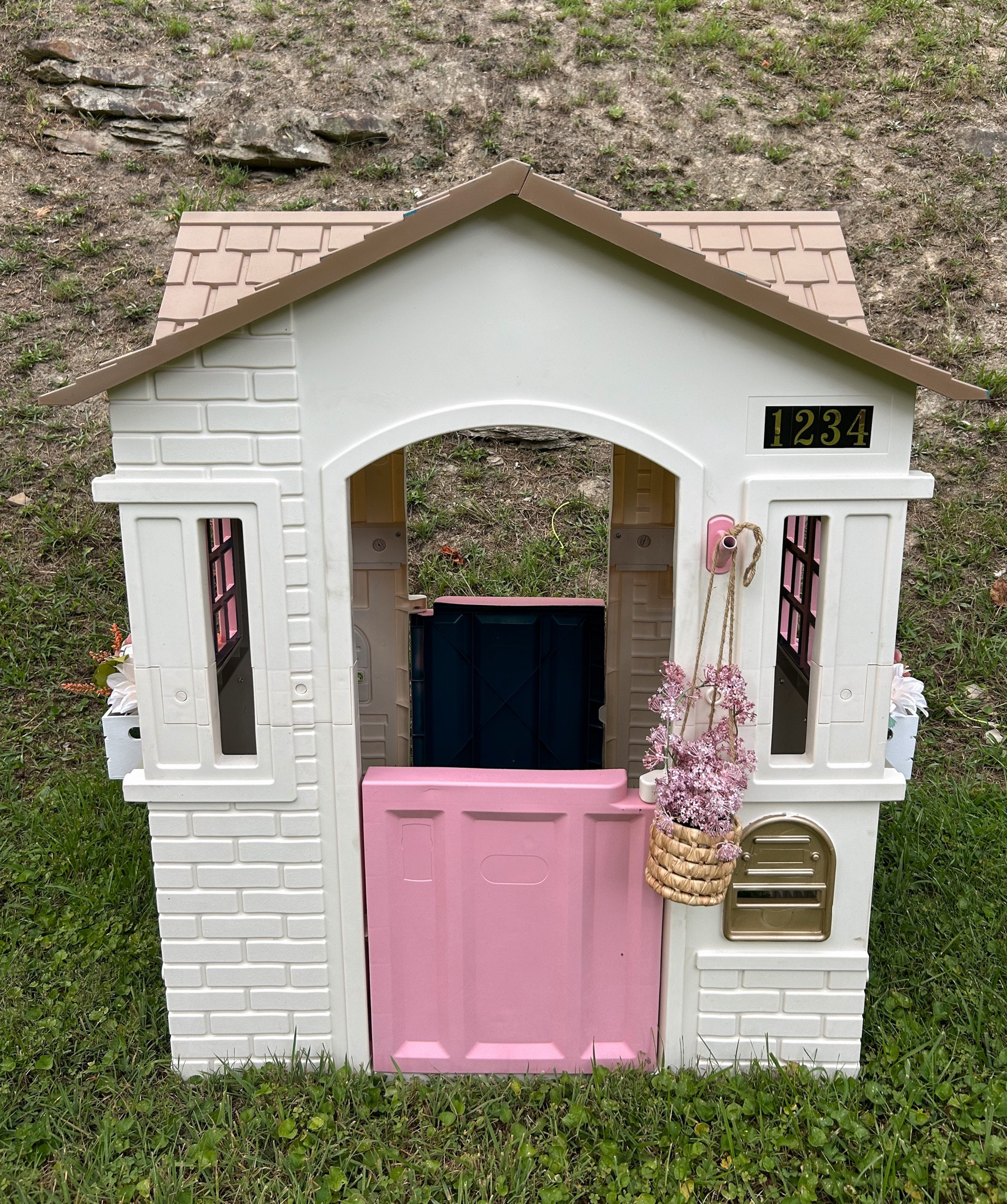 Little Tikes Play House Makeover - From blue to pink 🩵🩷 DIY aesthetic toys 
Linked everything I used! 

#LTKfamily #LTKhome #LTKkids