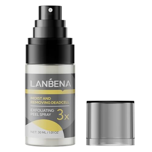 Body and Face Exfoliating Spray, LANBENA Exfoliating Spray 30ml, Exfoliates Dead Skin, Unclogs Pores, Moisturizing with 7 Plant Extracts & Exclusive Korean Patent Ingredient | Amazon (US)
