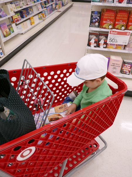 Harry’s favorite place for 📚 and more. #ad #targetpartner #target #kidbooks @target @shop.ltk #liketkit 