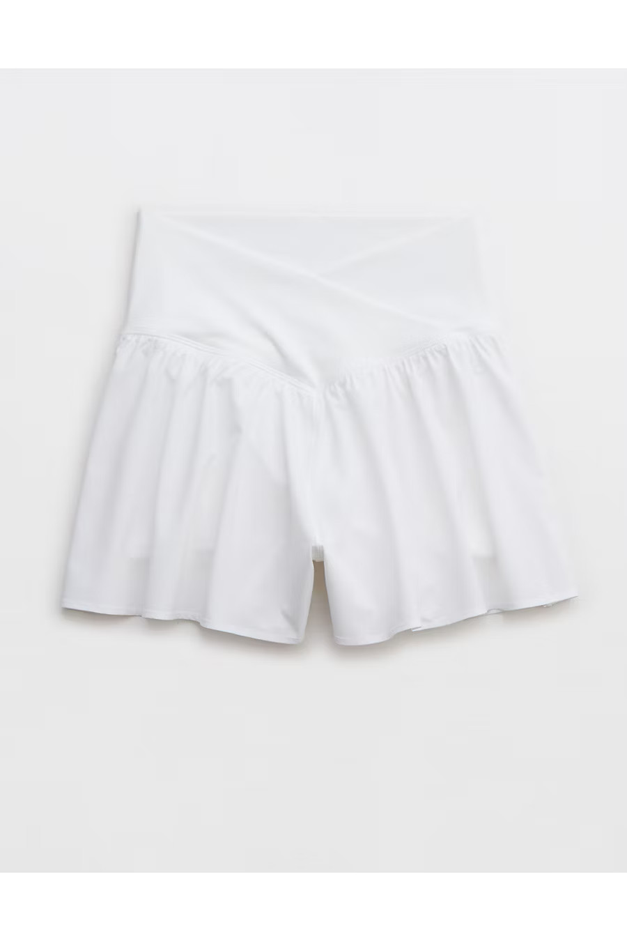 OFFLINE By Aerie Real Me Crossover Flowy Short Women's White XS | Aerie
