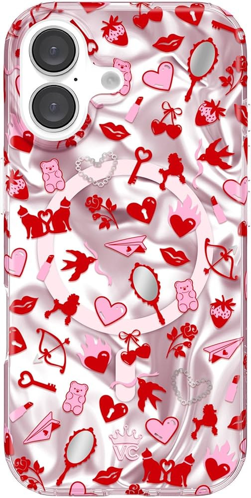 VELVET CAVIAR for iPhone 16 Case - Compatible with MagSafe [10ft Drop Tested] - Lover Girl Holo | Amazon (US)