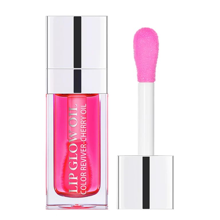 Lip Glow Oil | Hydrating Lip Gloss | Non-Sticky Formula Subtle Shine with Tinted Sheer Color Liqu... | Walmart (US)