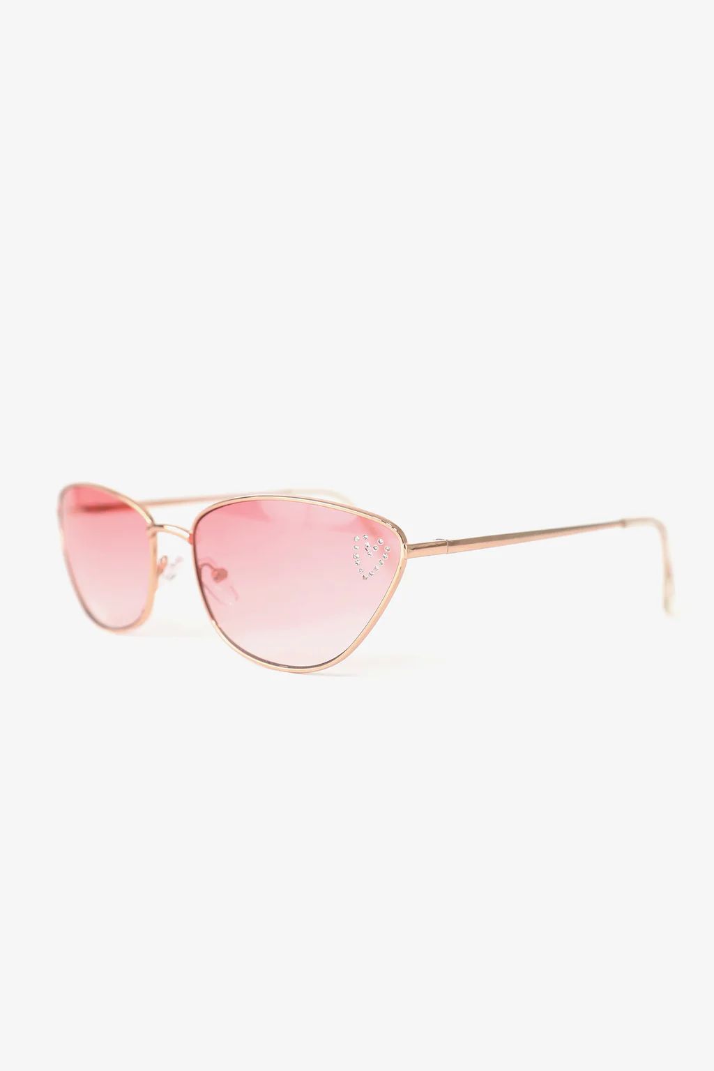 THE VIVIANNE PINK CAT EYE SUNGLASSES | Kittenish